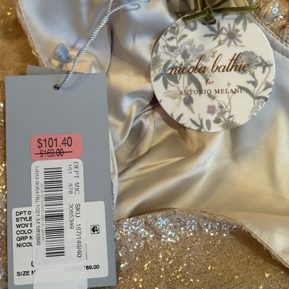 Antonio Melani Sequin Top Size Medium - Picture 5 of 6